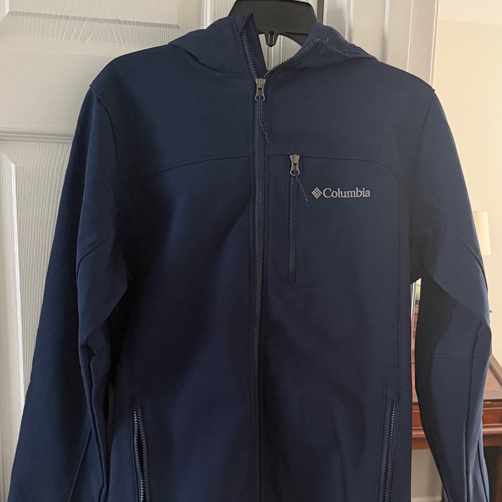 Columbia Deep Blue Hooded Jacket - Brand New without tags